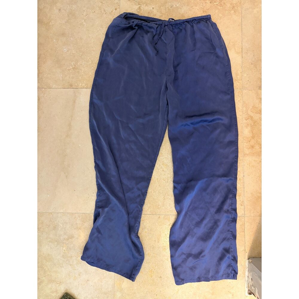 Vintage Victoria's Secret 100% Silk Lounge Pants Sz S